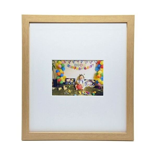 写真も飾れる色紙額 ナチュラル SKS-242NT   1点