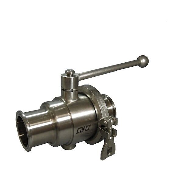 コンサス 316L 分割式サニタリ ボールバルブCSSD ヘルール2S CSSD-FS3-20S 1点...