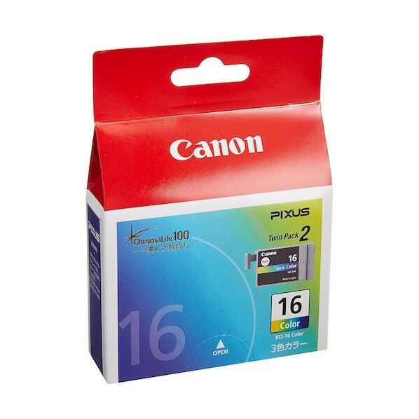 Canon 純正 BCI-16 Color カラー インクタンク(2個パック) 9818A001 1点
