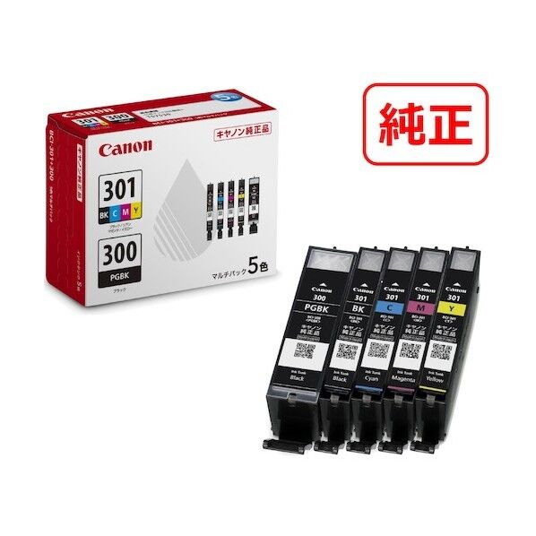 キヤノンマーケティングジャパン インクタンク BCI-301+300/5MP 1点