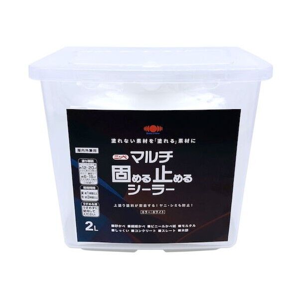 ニッペホーム マルチ固める止めるシーラー 2L ホワイト HYL003 1個...