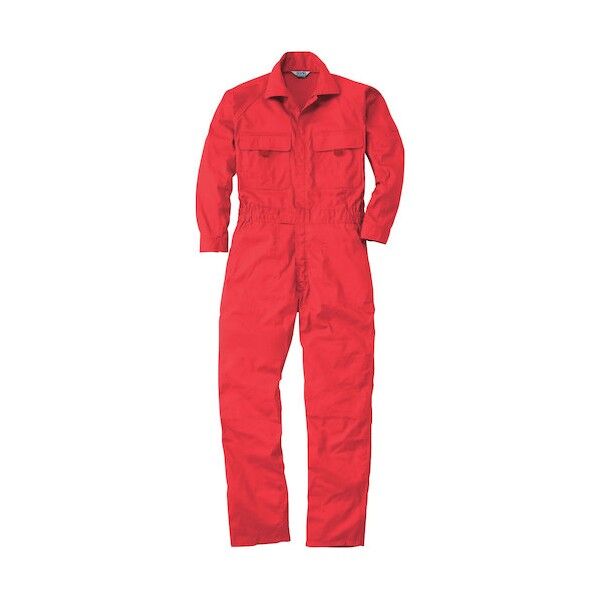 9800 つなぎ ライトレッド M 9800-48-M 1点