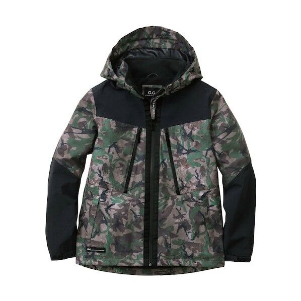 0284-10 防水防寒ブルゾン(迷彩) カモフラグリーン 3L 0284-10-510-3L   1点