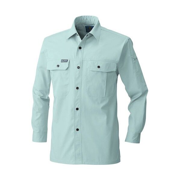 桑和 195 長袖シャツ モスグリーン 3L 195-107-3L   1点...