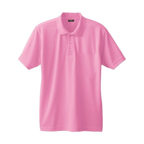 50396 半袖ポロシャツ ピンク 4L 50396-44-4L 1点
