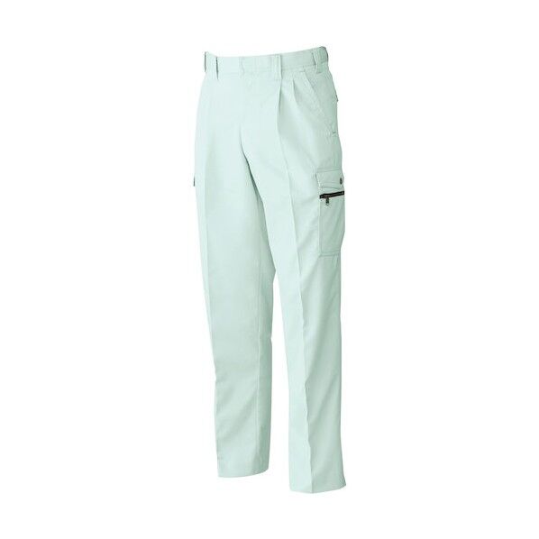 6118 ツータックカーゴパンツ モスグリーン 100 6118-107-100 1点