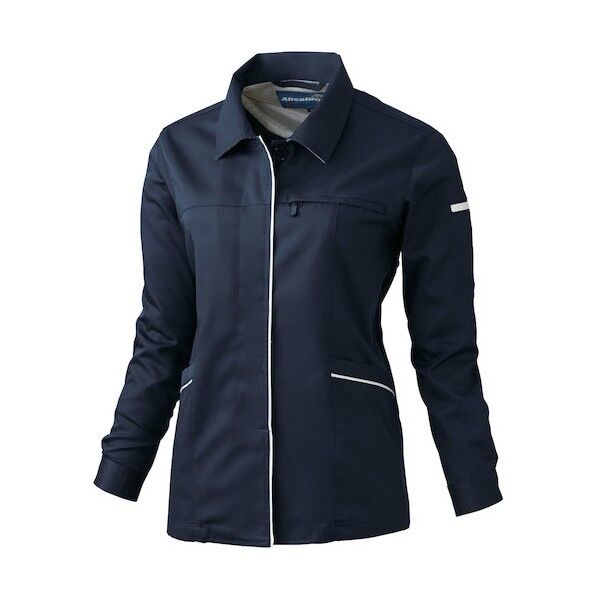 612 レディース長袖スモック ネイビー 3L 612-1-3L 1点