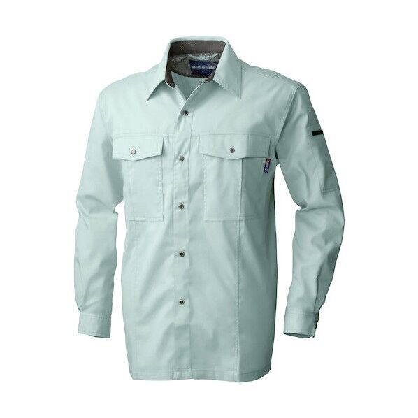 615 長袖シャツ モスグリーン 3L 615-107-3L   1点