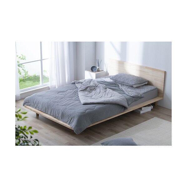 104064 冷感肌掛け布団 シングル グレー KKF-NPES3-S-H 1点