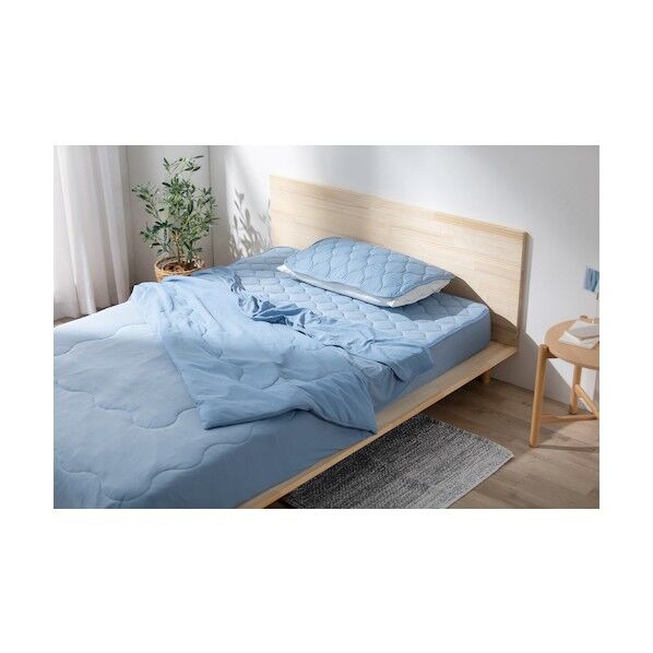 冷感肌掛け布団 ブルー KKF-NS3-S 1点