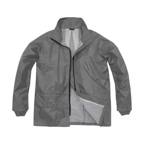 B-1200 リュック対応レインスーツ グレー L H1200BB-L   1点