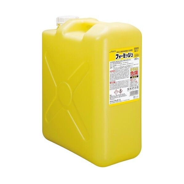 アルボース 食品工業用泡除菌･洗浄剤 フォーミッシュ 20kg 4702700