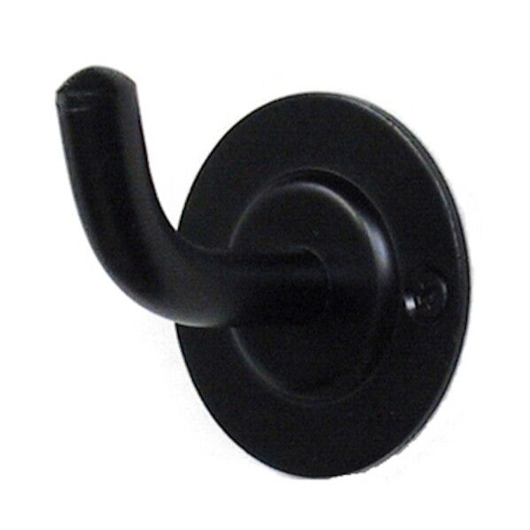 320丸形黒二ユーフック HG320-BK 10個