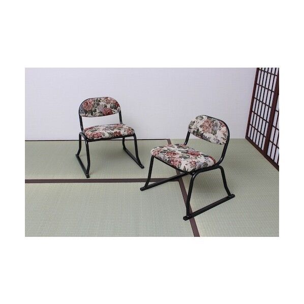 背付き和座敷チェア ゴブラン 3623000177 1個