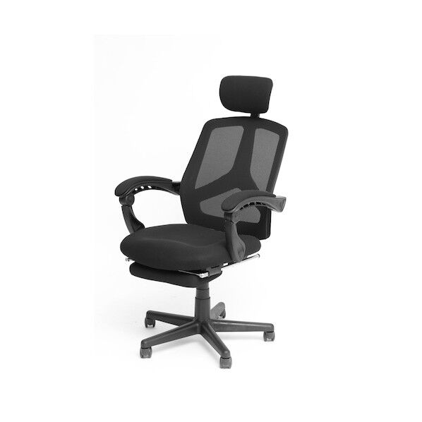 フットレスト付きボスチェア ライトタイプ ブラック 3623000353 1個