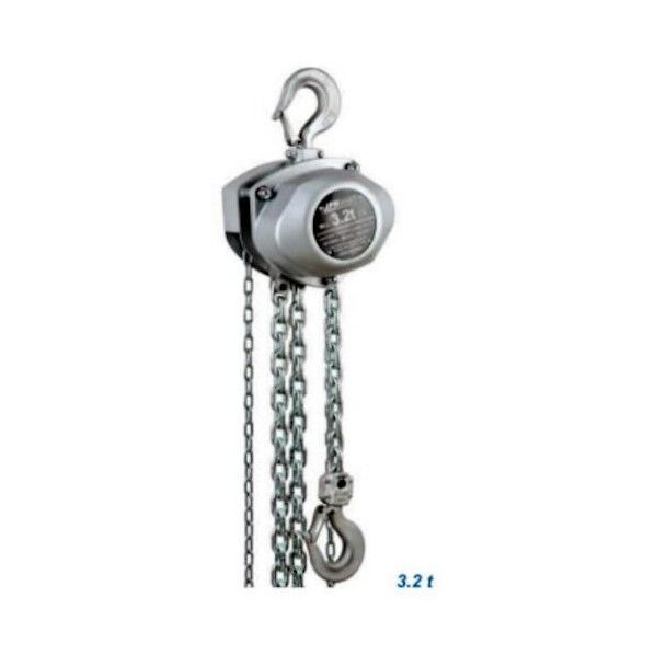 HIDAX 変速ギア式手動チェーンブロック 3.2t 揚程 3.0m HICB032 1点...