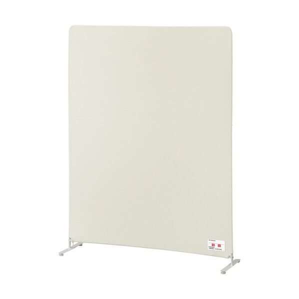 290785 防炎･制菌加工スクリーン 1200×340×1610 ベージュ SRK-1612KR-BE   1点