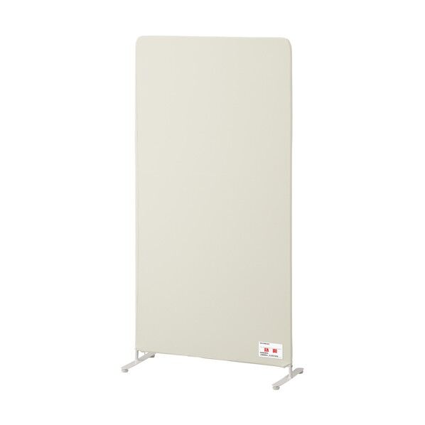 290782 防炎・制菌加工スクリーン 800×340×1610 ベージュ SRK-1680KR-BE 1点