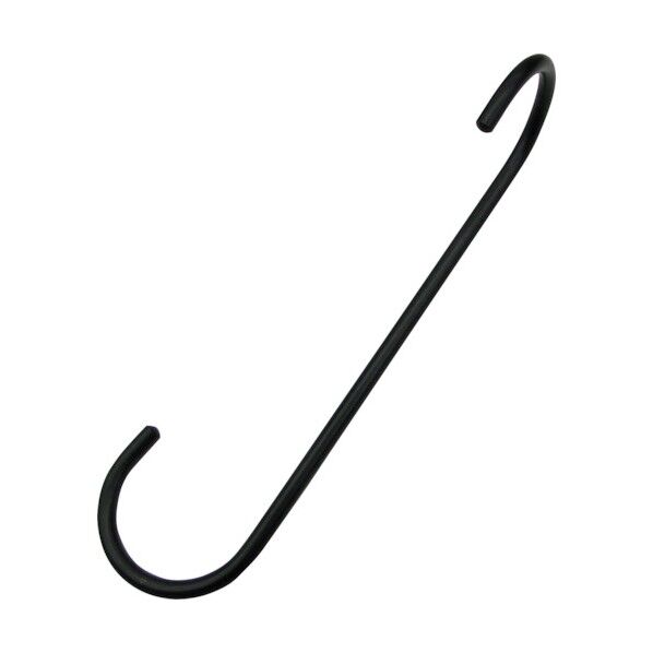 水本機械 ファンシーSフックツイスト(ブラック) 全長200mm A-3080 1点...