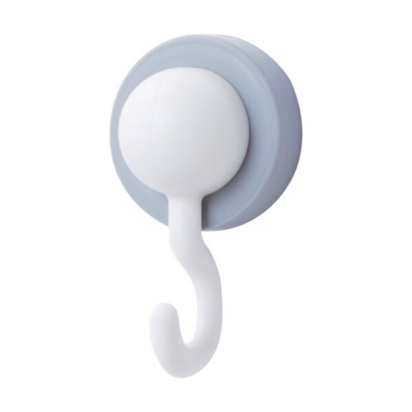 シリコンマグネット jフック ホワイト 1-0184HOOK-JW 1点