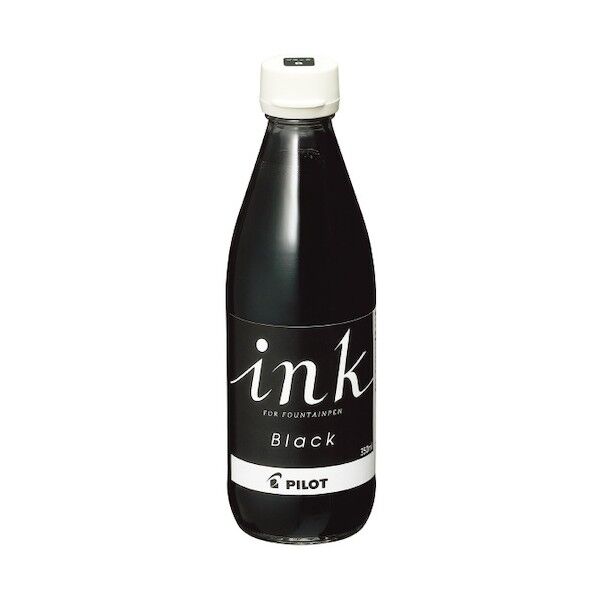 パイロットコーポレーション 万年筆カートリッジ・インキ 一般書記用インキ 350ml ブラック INK350B 1個