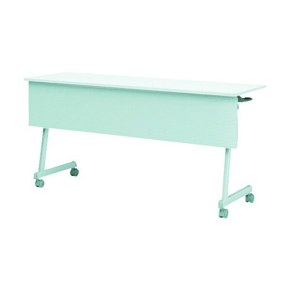 スタンダードスタックタイプ Z脚幕板付 1500×450 天板カラー:ホワイト CFT89Z-1545M-WT 1点