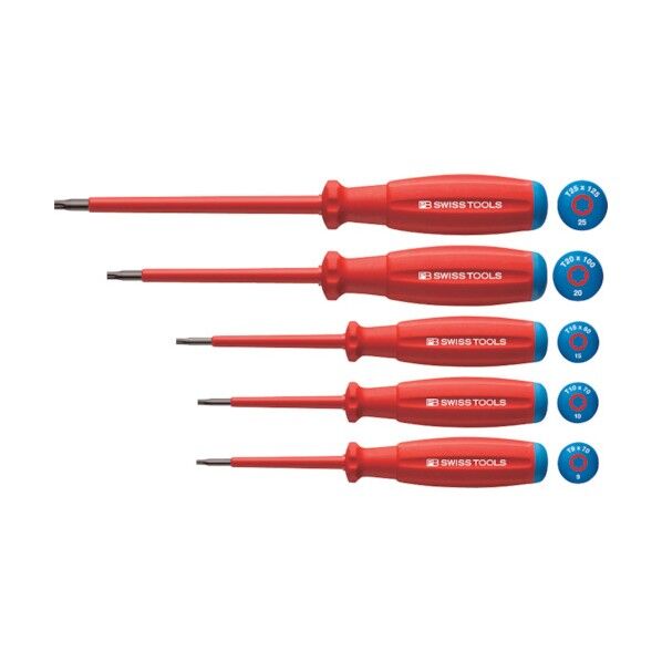 スイスグリップ.絶縁ドライバーセット 58549 1セット