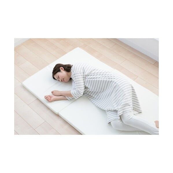 お試し4cmマットレス シングル 91X192X4 アイボリ 350115010 1点