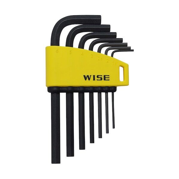 六角レンチ 黒染め7本セット(ショート) WLH130B-7S 1点