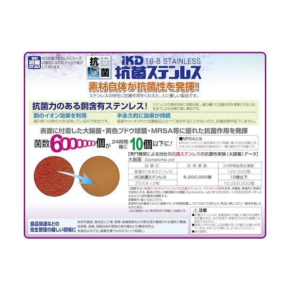 抗菌給食バット ステンレス