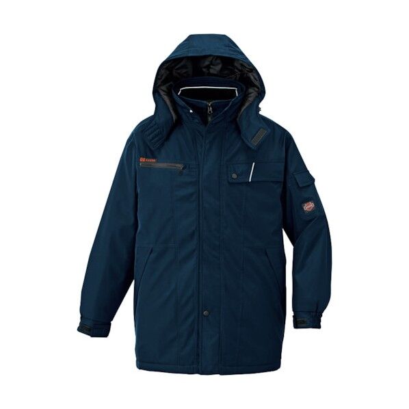 防寒コート（男女兼用） 008ネイビー 3L 8560 1点