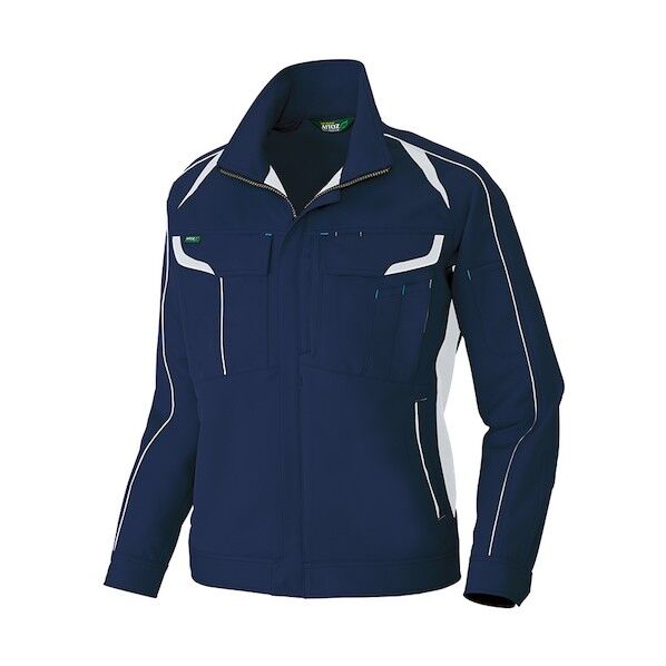 長袖ブルゾン(男女兼用) AZ1901-008ネイビーM 008ネイビー M 1901 1着