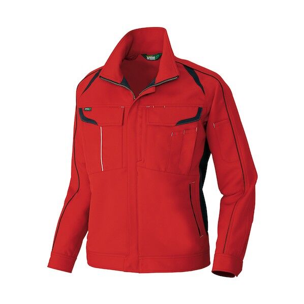 長袖ブルゾン(男女兼用) AZ1901-009レッド6L 009レッド 6L 1901 1着