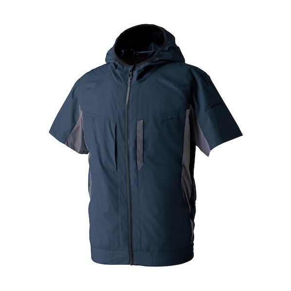 8349-01 EF半袖ブルゾン ネイビー 3L 8349-01-1-3L 1点