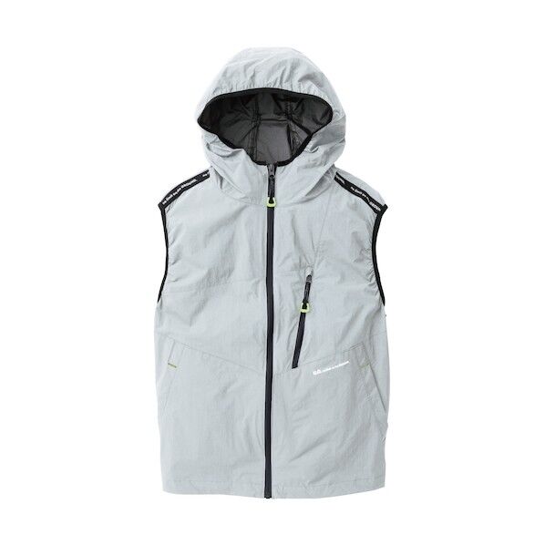 0129-06 EFベスト シルバーグレー L 0129-06-22-L   1点