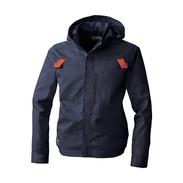 5039-00 EF長袖ブルゾン ネイビー 3L 5039-00-1-3L 1点