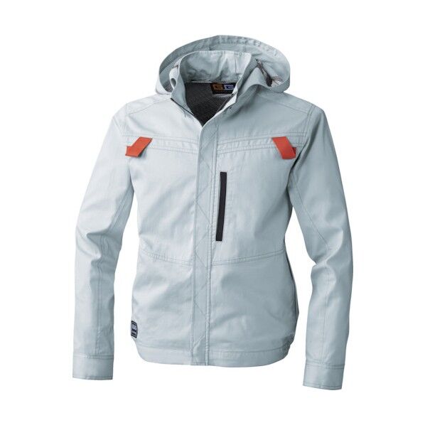 5039-00 EF長袖ブルゾン シルバーグレー 3L 5039-00-22-3L 1点