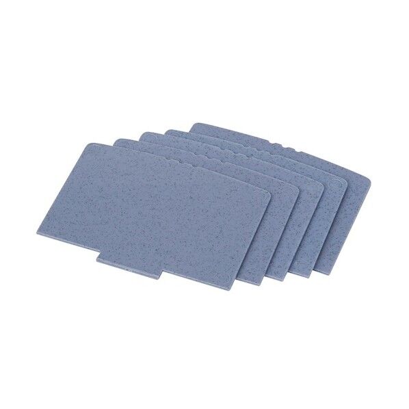 名刺仕切り板 A002/ブルー) BCSA002 5枚