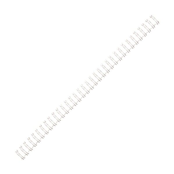 カール事務器 ダブルループリング 10mm ホワイト TW-10-W 10本
