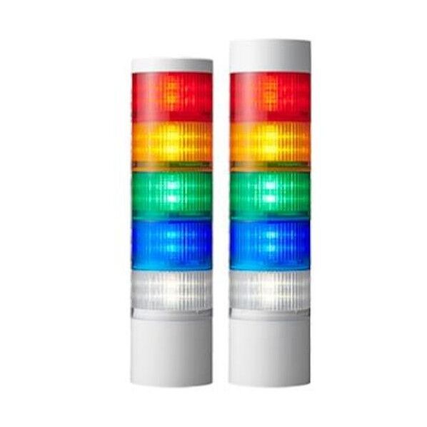 積層信号灯 シグナルタワー Φ100 LR10シリーズ LR10-102WJBW-R   1台