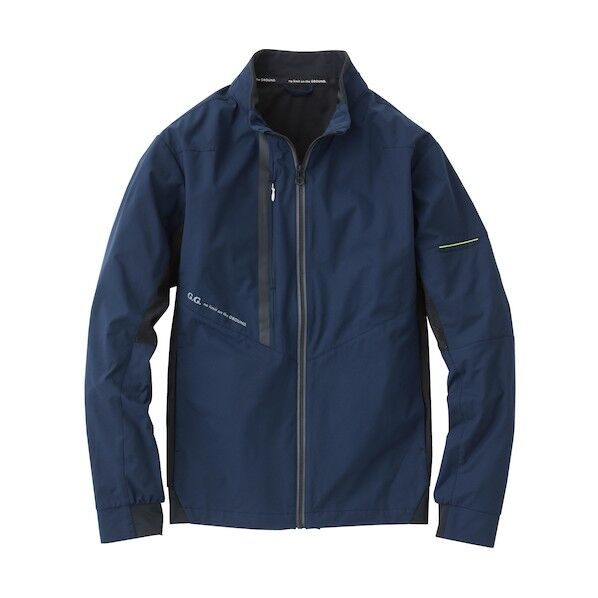 7308-00 長袖ブルゾン ネイビー 3L 7308-00-1-3L   1点