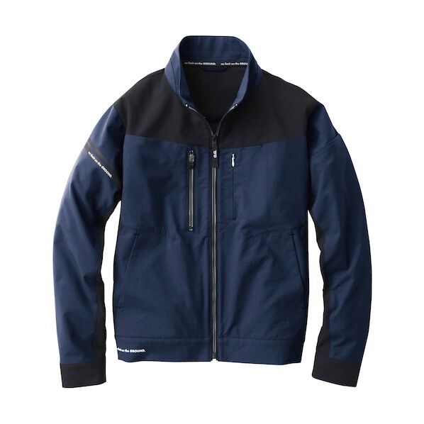 8042-00 長袖ブルゾン ネイビー 3L 8042-00-1-3L 1点