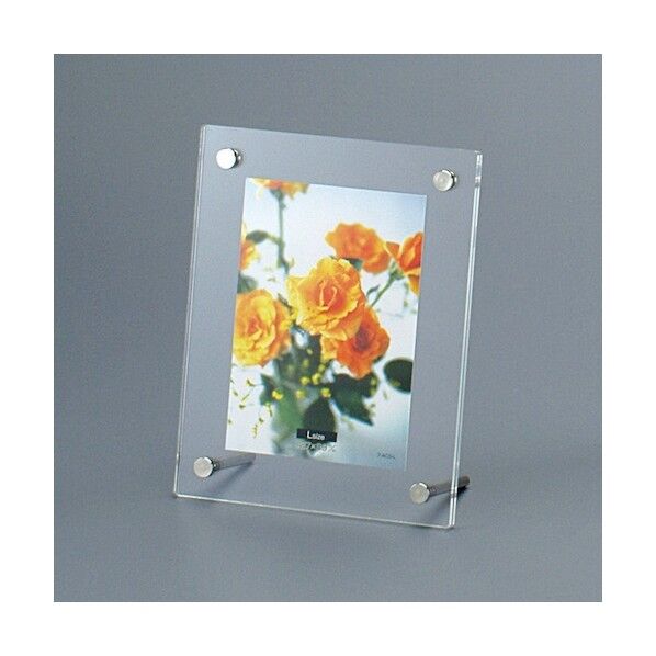 アクリルクリアフレーム/スタンドタイプ/サービスL フ-ACS-L 1点