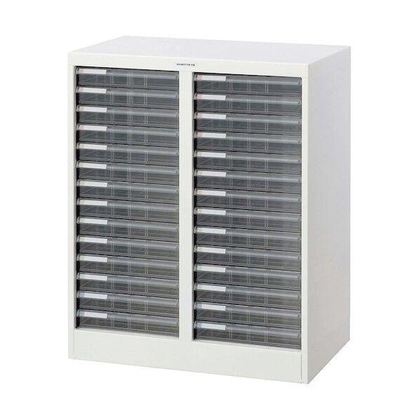 ナカバヤシ アバンテV2フロアケース A4浅14×2 シロ AF-28シロ 1点...