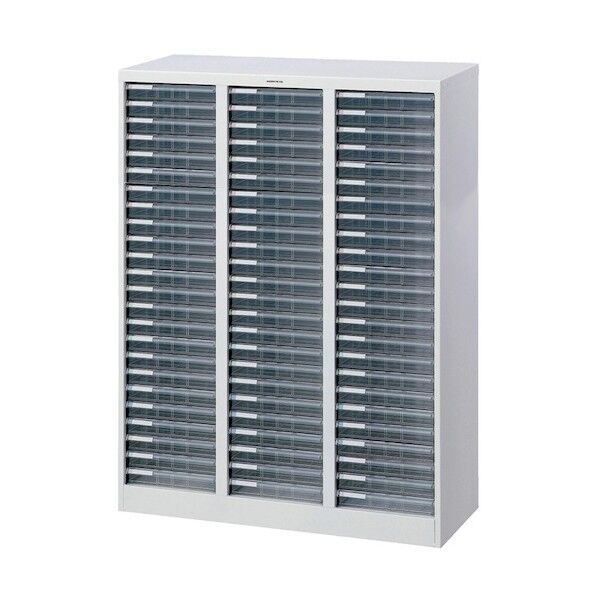 アバンテV2フロアケース浅24段×3列 AF-72シロ 1点