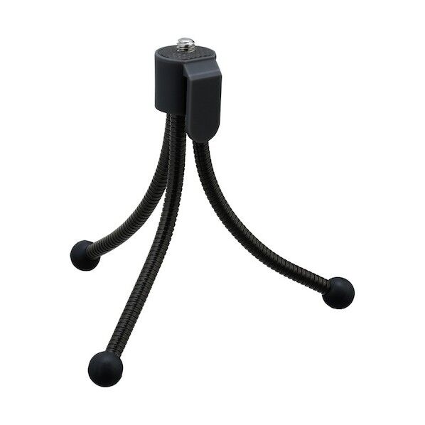ナカバヤシ Mini Tripod フレキシブル ブラック DCA-110BK 1点
