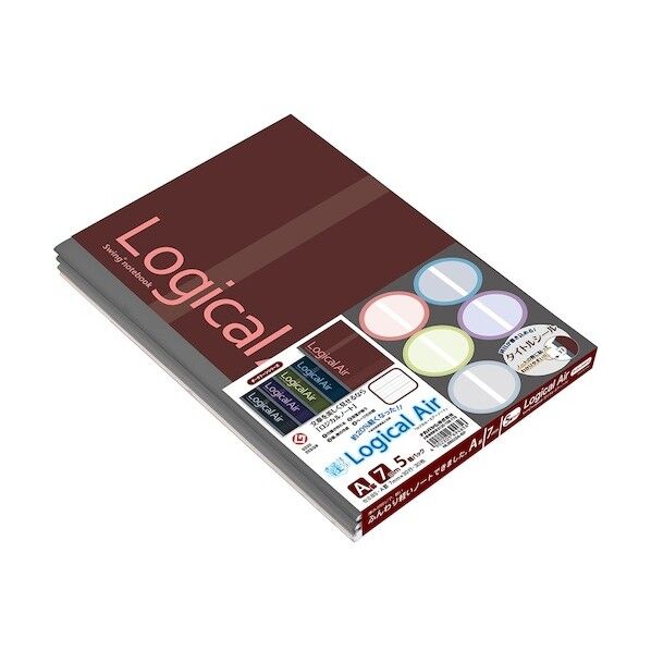 ロジカルエアー セミB5 ダークトーン A罫 5P