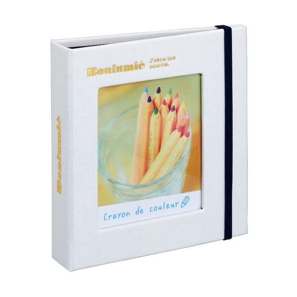 チェキスクエア用ポケットアルバム20/ホワイト TOSY-CKSQ-20-W 1点