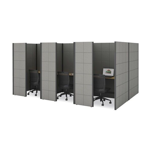 吸音フェルトブース W900×H1800 SPB-0918F-DG 1点