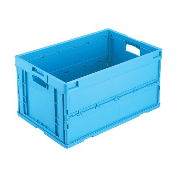 折りたたみコンテナー 635880 CB-S63NR青 CBS63NRB 1点